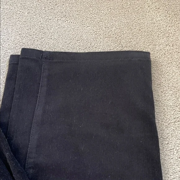 Chadwicks Petite Black Straight Leg Pull On Cords - Picture 3 of 9